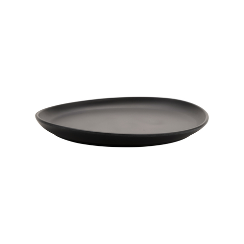 G.E.T. Enterprises  CS-910-DG  Riverstone Melamine Dinner Plate, 9'' dia., coupe, dark gray