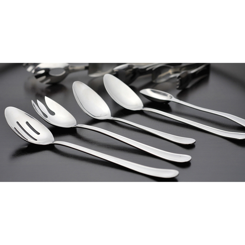 G.E.T. Enterprises  BSRIM-02  Serving Spoon, 12'', slotted, stainless steel