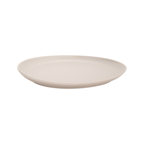 G.E.T. Enterprises  CS-1050-LG  Riverstone Melamine Dinner Plate, 10-3/5'' dia., coupe, light gray