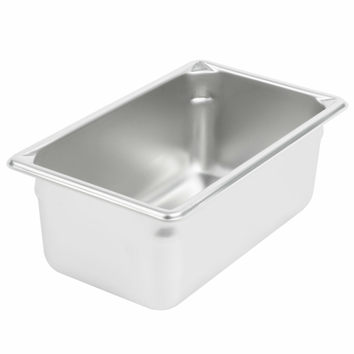 Vollrath  30442  Super Pan V Hotel/Steam Pan, quarter size, 4'' deep, 22 gauge