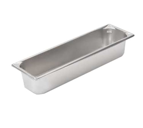 Vollrath  30542  Super Pan V Hotel/Steam Pan, half long size, 4'' deep, 22 gauge