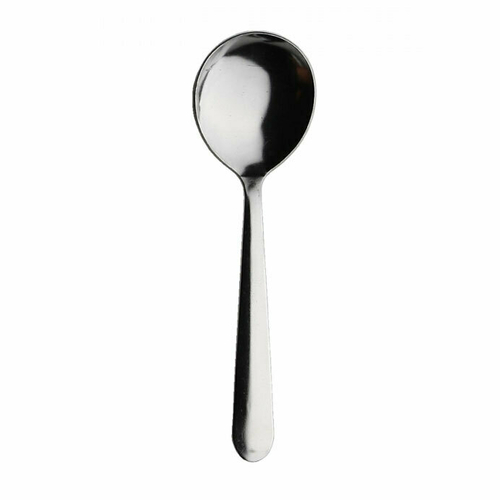 Libertyware WIN15 Windsor Bouillon Spoon, 5-3/4'', heavy, 18/0 stainless, vibro finish