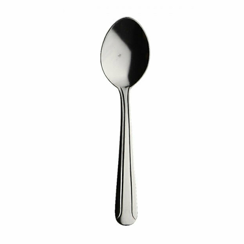 Libertyware DOM8 Dominion Demitasse Spoon, 4-3/4'', 18/0 stainless, vibro finish