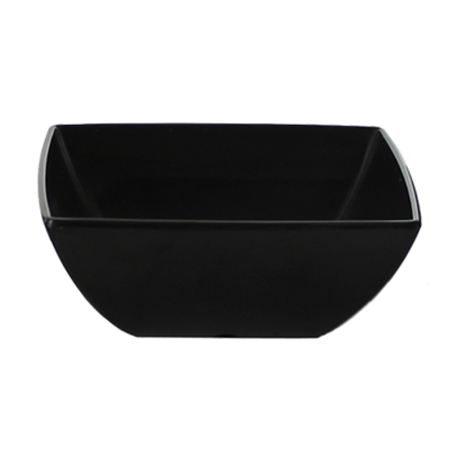 Thunder Group  69003BK  2 1/2 OZ, 2 5/8'' SQUARE BOWL, 1 3/8'' DEEP, BLACK