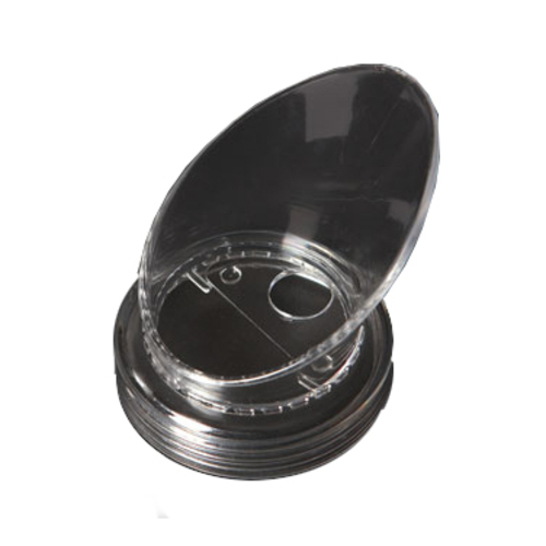 G.E.T. Enterprises SM.POUR-CL Pour Lid, small, salad dressing bottle, SAN