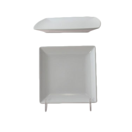 Thunder Group  29004WT  4 1/2'' SQUARE PLATE, 1/2'' DEEP