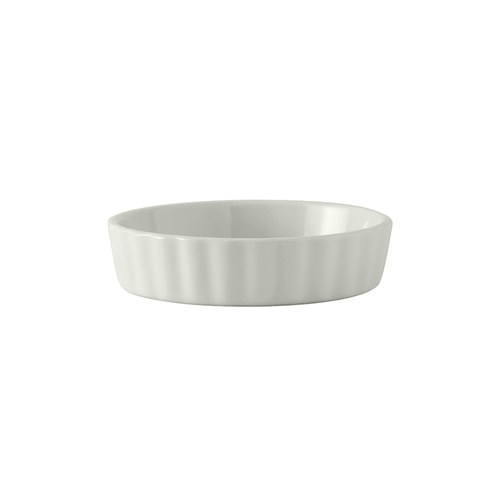 Tuxton China  BPK-0805  Round Creme Brulee Fluted 8oz