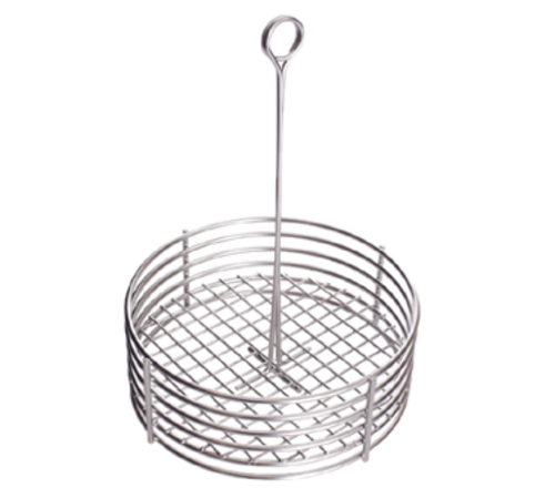 Libertyware STCAD Table Caddy, 8-1/2'' dia. x 12''H, stainless steel