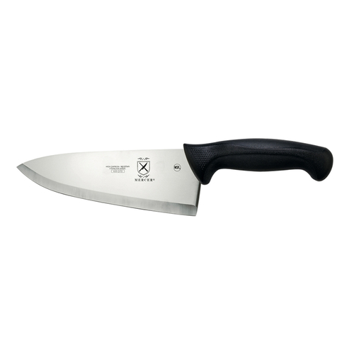 Mercer Tool  M18000  8'' Wide Chef's - Hollow Ground