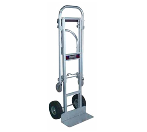 Lockwood Manfacturing LCT-AL Hand Truck, aluminum, convertible, 12'' x 48'' platform size, 500 lbs. capacity vertical, 1000 lbs. capacity horizontal