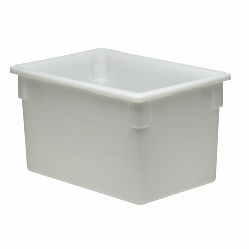 Cambro  182615P148  Food Storage Container, 18'' x 26'' x 15'', 22 gallon, polyethylene, natural white