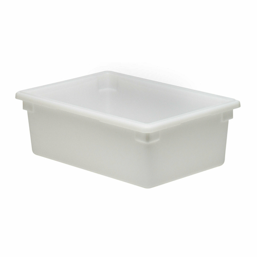 Cambro  18269P148  Food Storage Container, 18'' x 26'' x 9'', 13 gallon, polyethylene, natural white