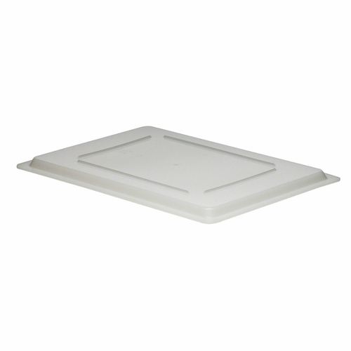 Cambro  1826CP148  Cover, food storage, flat, 18'' x 26'', polyethylene, natural white