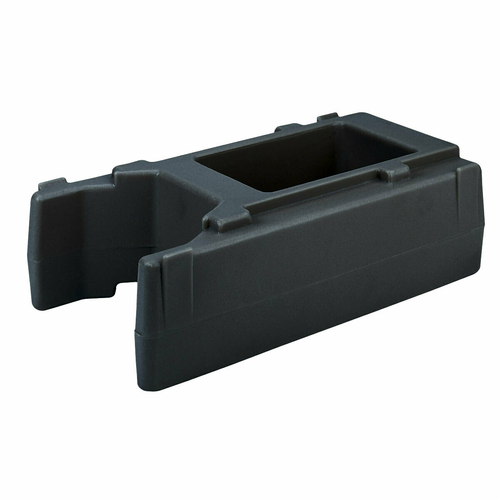 Cambro R500LCD110 Riser, fits 250LCD, 500LCD, UC250 & UC500, black