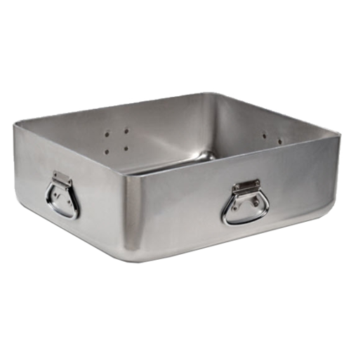 Vollrath 68391 Roasting Pan Only, 42 quart, with handles, Aluminum, 20-7/8'' x 17-3/8'' x 7''