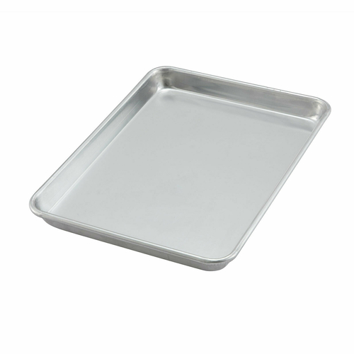 Winco ALXP-1013 Aluminum Sheet Pan, 1/4 Size, 9-1/2''x13'', 20 Gauge