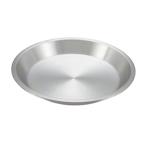 Winco APPL-9 9'' Dia Pie Pan, Alu