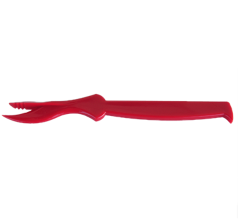 Libertyware SEAS-RD Shell Fish Sheller, 7''L, plastic, red