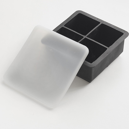 American Metalcraft  SMSC4  ICE MOLD, SILICONE, 4 CUBESCHINA