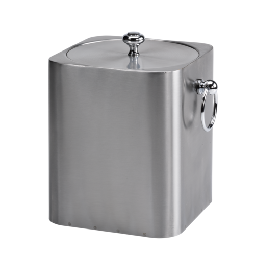 Service Ideas IBSQ3BS ICE BUCKET 3L SS SQUARE DESIGN