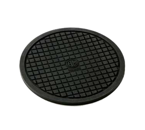 American Metalcraft  TRVR675  Trivet, 6-3/4'' dia., silicone, black