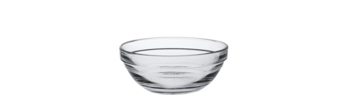 Creative Tops  2023AF06  Duralex Gigogne Stackable Bowl, 4-1/8'', 7-1/4 oz, clear