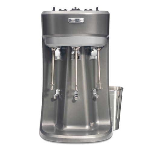 Hamilton Beach  HMD400R  Drink Mixer, Triple Spindle, 3 Speeds, 120v
