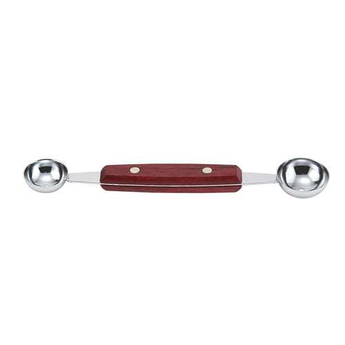 Winco  MB-1  Melon Baller, Wooden Hdl, Double-sided