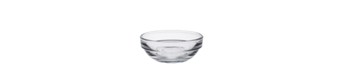 Creative Tops  2020AC04  Duralex Gigogne Stackable Bowl, 2-3/8'', 2-3/8 oz, clear