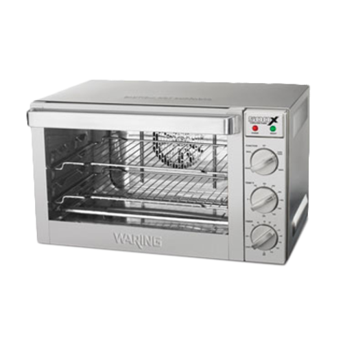 Waring  WCO500X  Convection Oven, countertop, 23''W x 3''D, electric, (4) half size sheet pans, 120v