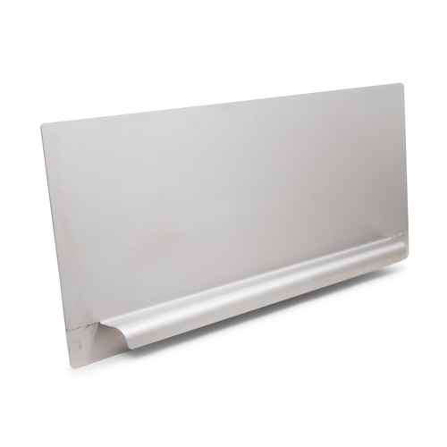 John Boos PB-RES-24-X Splash Guard, for 24'' Compartment Sink, 28-1/2''W x 12''H, stainless