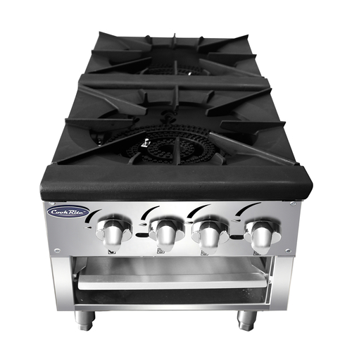 Atosa ATSP-18-2L Double Stock Pot Stove/Range, natural gas, 18'' height, 160,000 BTU