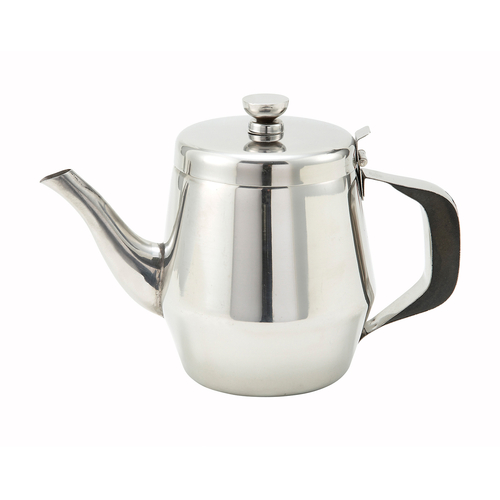 Winco  JB2932  32oz Teapot, Gooseneck, S/S