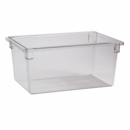 Cambro  182612CW135  Camwear Food Storage Container, 18'' x 26'' x 12'', 17 gallon, polycarbonate, clear