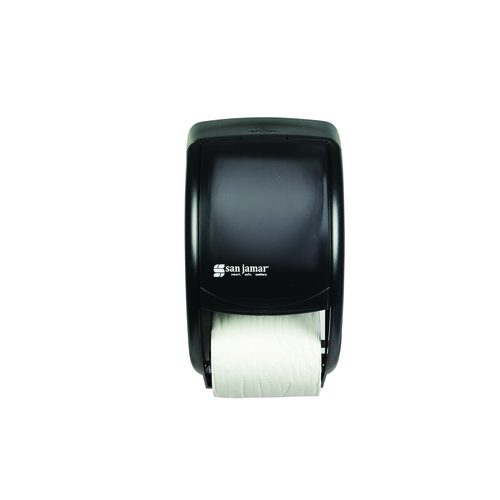 CFS Brands  R3500TBK  Classic Duett Bath Tissue Dispenser,  fits two 4-1/2'' to 5-1/2'' rolls, black pearl