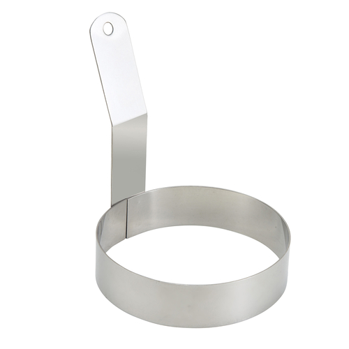 Winco  EGR-4  4'' Egg Ring, Round, S/S