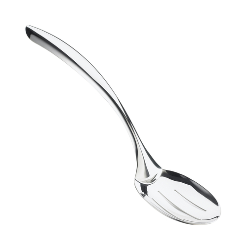 Browne USA Foodservice 573174 Eclipse Serving Spoon, 13'', slotted, stainless steel, mirror finish