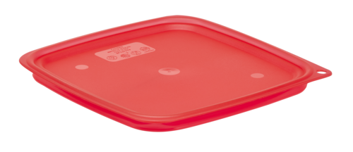 Cambro  SFC6FPPP266  FreshPro Container Cover for 6 & 8 qt., red