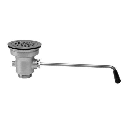 Fisher 24082 Twist Waste Standard Valve, 3-1/2'' sink opening, 1-1/2'' drain outlet