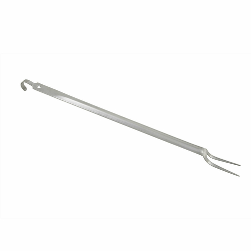 Winco  BHKF-21  21'' Basting Fork w/Hook, 2mm, S/S