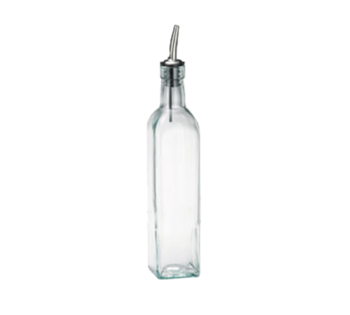 TableCraft Products  916  16 oz Prima Oil & Vinegar Bottle with Stainless Steel Pourer