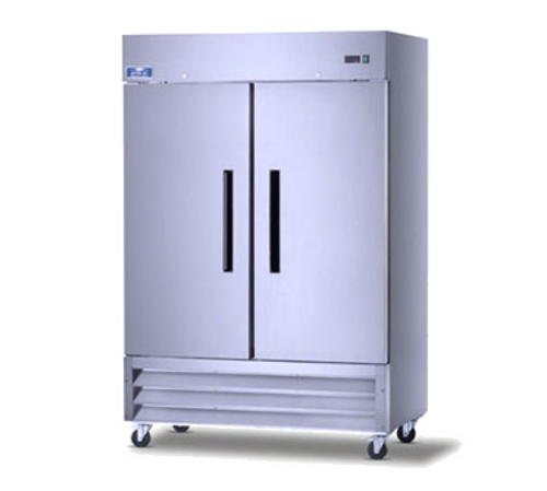 Arctic Air AR49 Refrigerator, reach-in, two-section, 54''W