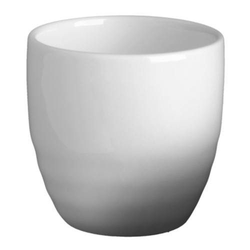 Cameo China Tableware 710-69 Fusion Sake Cup, 2 oz., 2'' x 1-7/8''H, ceramic, white