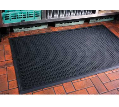 Cactus Mat  1625-C35  Ridge-Scraper Safety Mat, 3' x 5', 3/8'' thick