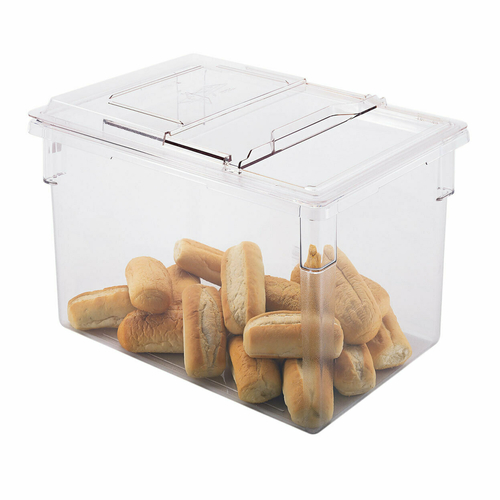 Cambro  182615CW135  Camwear Food Storage Container, 18'' x 26'' x 15'', 22 gallon, polycarbonate, clear
