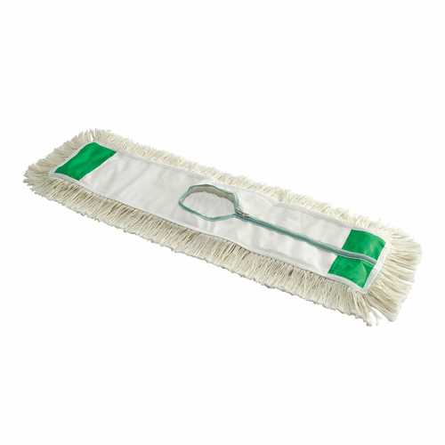 Winco  DM-24H  Dust Mop Refill for DM-24, Cotton, White, 24''x5''