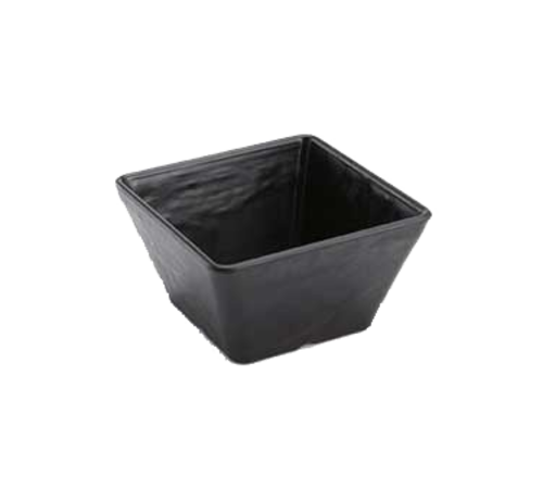 American Metalcraft  FSMEL53  MELAMINE BOWL, SQUARE, FAUX SLATE, 23 OZ. country of origin-CHINA