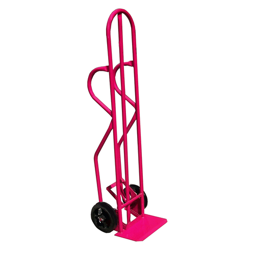 SPG International 4K0420 Kelmax Hand Truck, pistol grip handle, with push bar, steel construction, semi pneumatic wheels, 800 lb. capacity