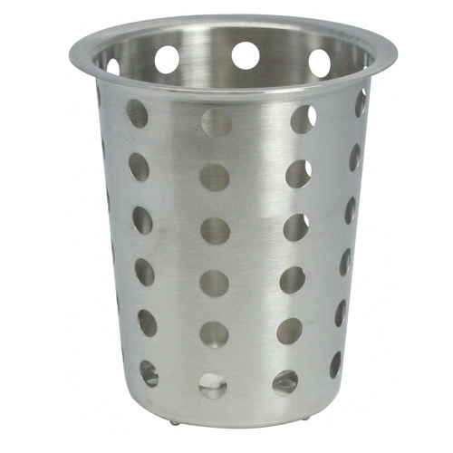 Winco  FC-SS  Flatware Cylinder, Perforated, S/S